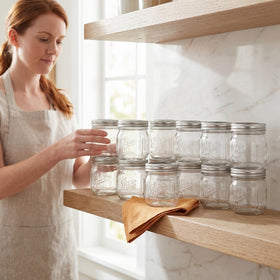 Lyellfe microwave-freezer-dishwasher-safe jars for versatile prep and cleanup