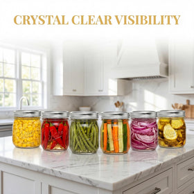 Lyellfe multiuse jar ideal for jams, sauces, spices, and DIY crafts.