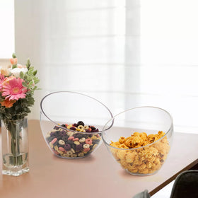 Lyellfe party-serving bowls display for chips, desserts, and snacks at gatherings.