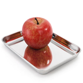 Lyellfe mirror-finish plates shine, easy cleanup after meals.