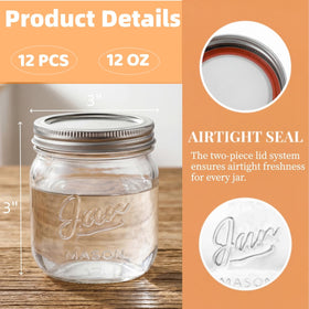Lyellfe transparent-body-design jar enables quick labeling and restocking