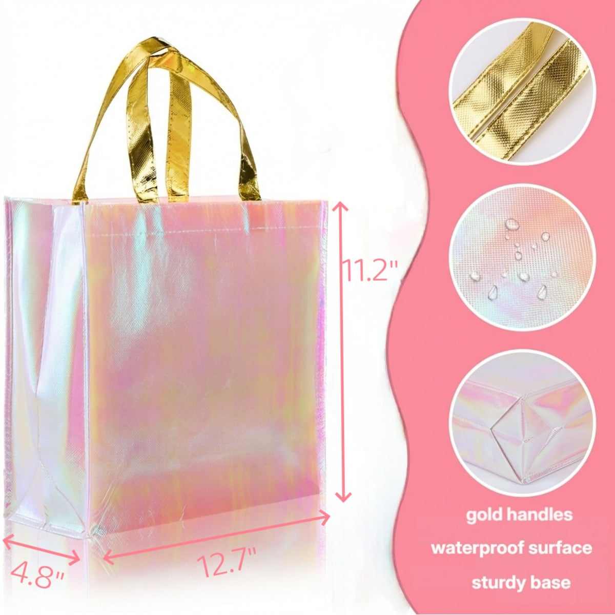 Lyellfe wedding welcome bags showcase a chic, reusable option for guests