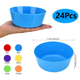 LYHLYA bowls flat-bottom design ensures stable meals at home.