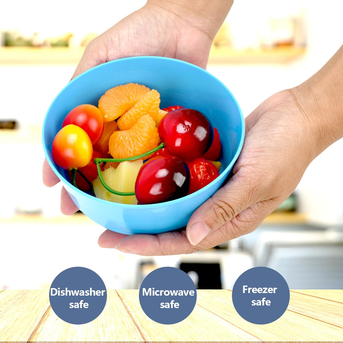 LYHLYA bowls microwave-safe feature for quick reheats of soups.