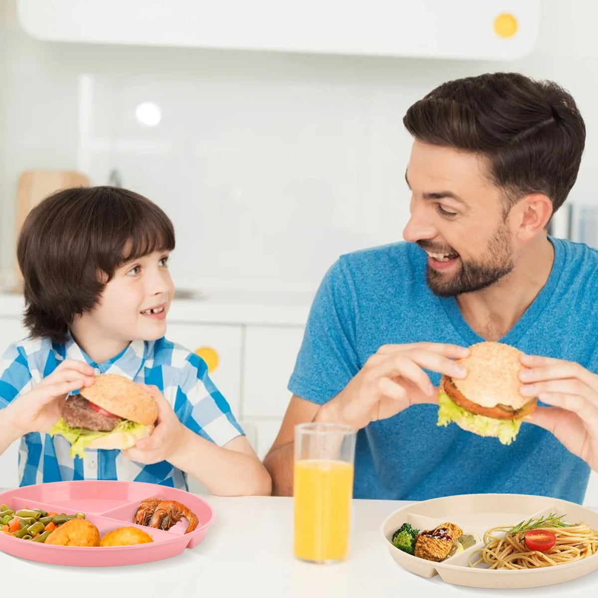 LYHLYA Kid-friendly meal plate designed for easy handling and serving.