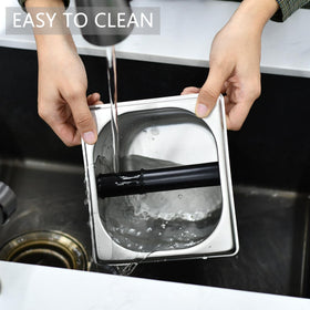 LYHLYA noise-reduction design minimizes clang when discarding pucks.