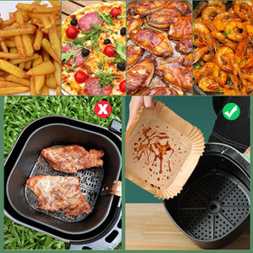 LYHOLKEER durable, leak-proof paper supports storage and batch cooking