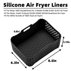 LYHOLKEER Ninja SL401 liner showing back perforations for consistent heat.
