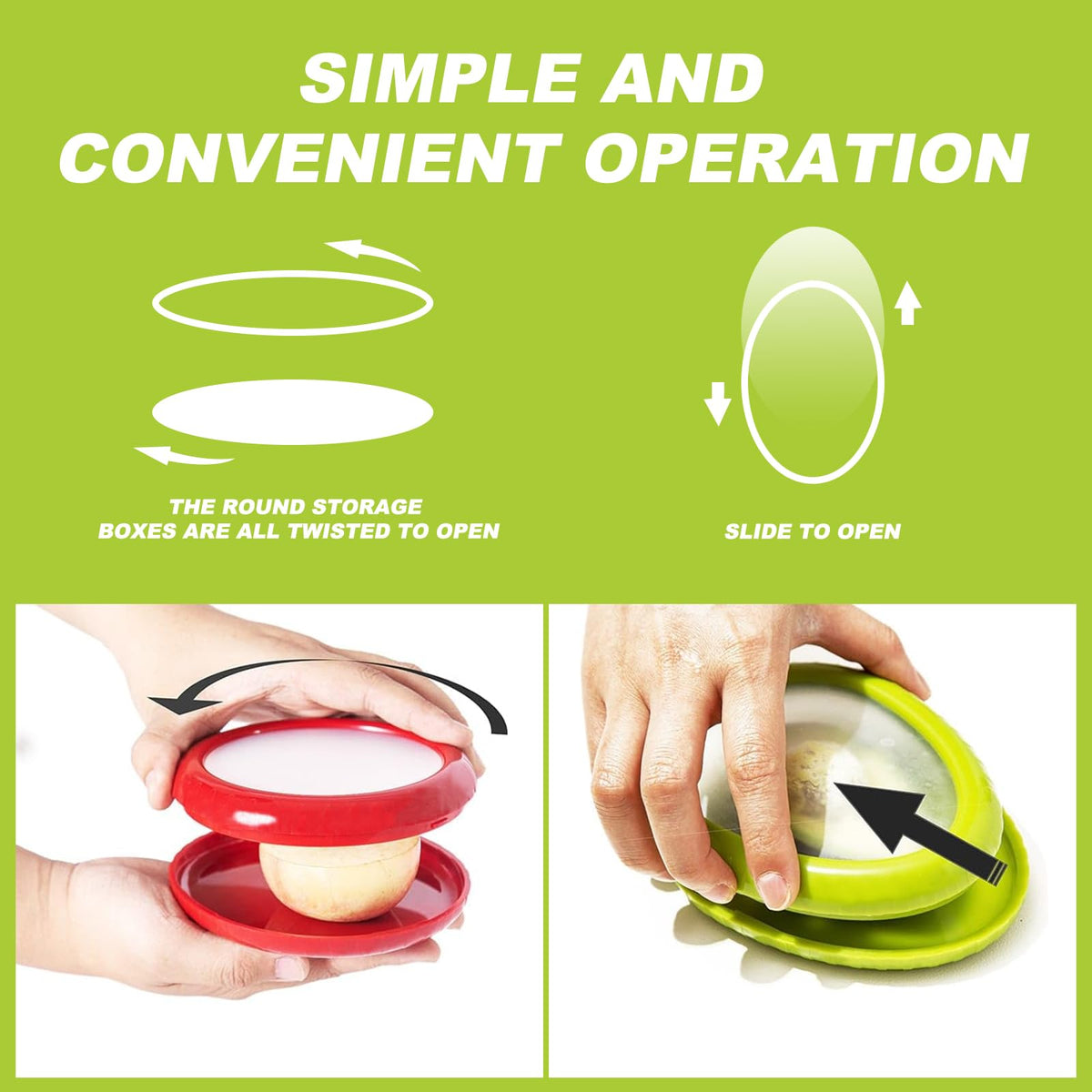 LYLHZRMDGC tomato storage pod protects tomatoes and slows spoilage in fridge.