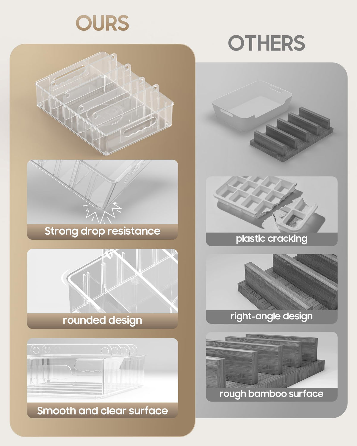 LYNG lid organizer enhances kitchen pantry organization and space efficiency.