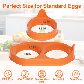 LYNG single and double mold options help batch-cook breakfasts