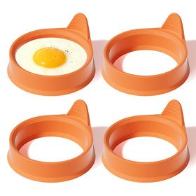 LYNG silicone egg ring on a skillet for perfect round eggs