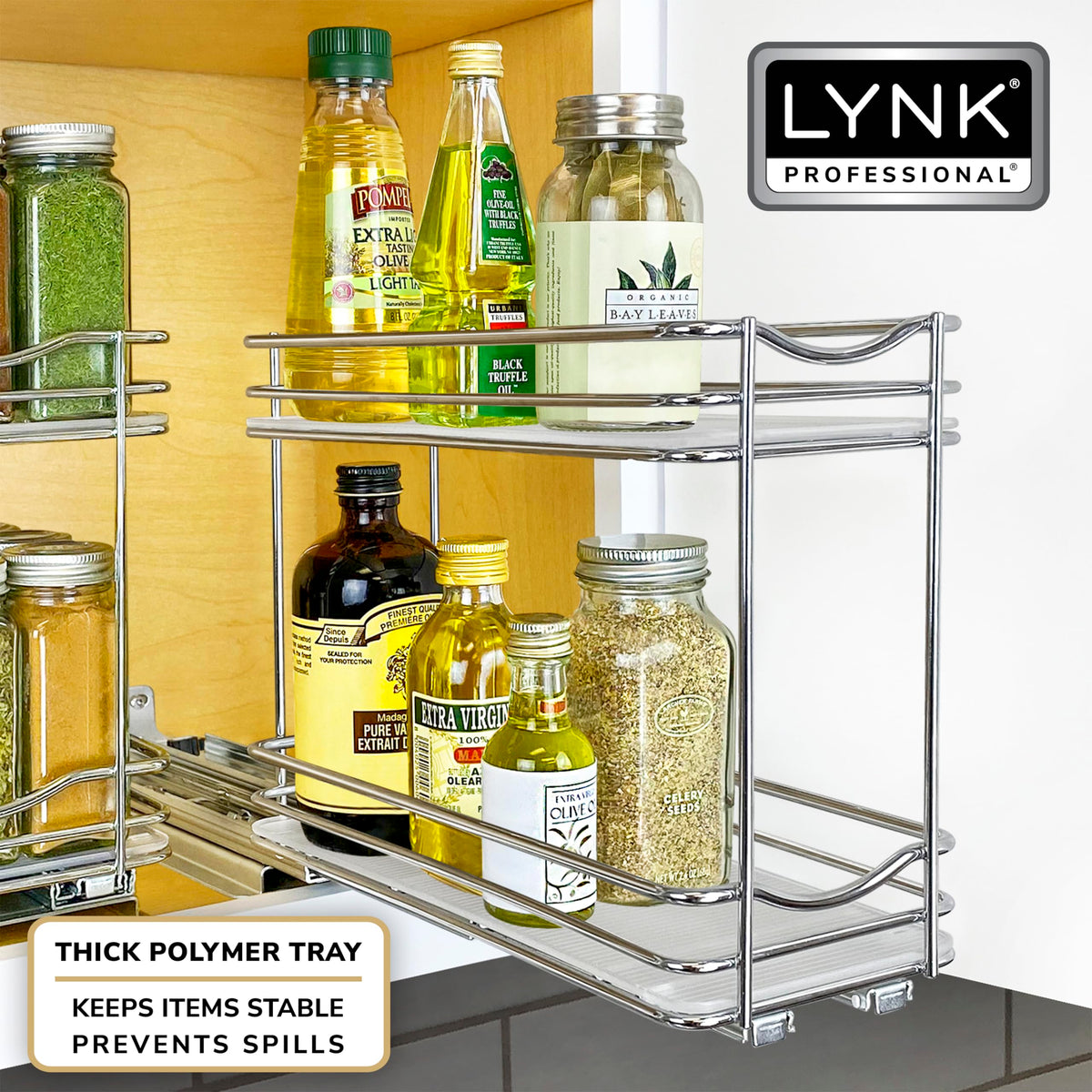 LYNK PROFESSIONAL easy-mount cabinet design for quick installation