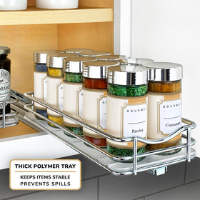 LYNK PROFESSIONAL compatible with 4-3/8 inch wide cabinets for inside-cabinet use.