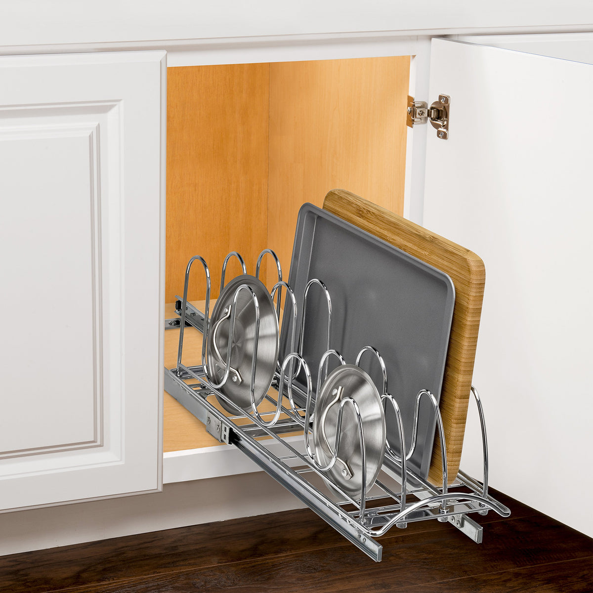 LYNK PROFESSIONAL lifetime warranty badge signifies durable, long-term value for a kitchen organization upgrade