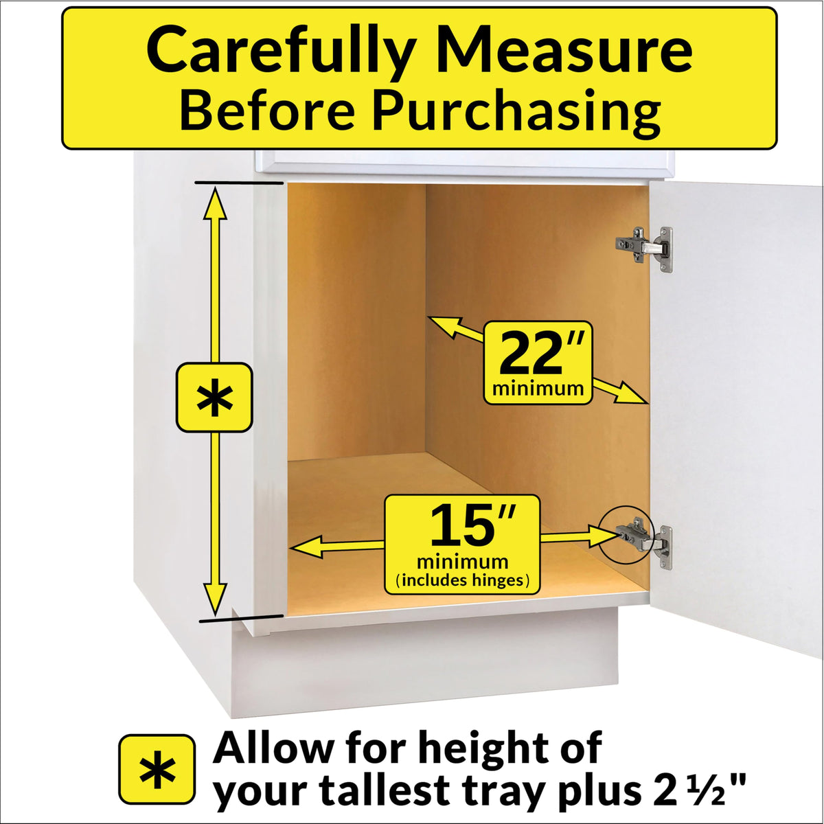 LYNK PROFESSIONAL ProGlide system provides smooth slides for heavy pans.