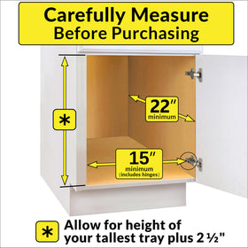 LYNK PROFESSIONAL ProGlide system provides smooth slides for heavy pans.