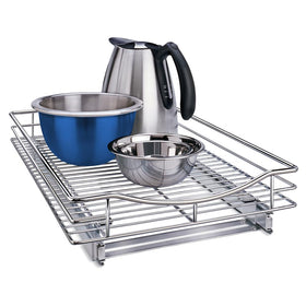 LYNK PROFESSIONAL pull-out organizer 14x21 enabling easy access to under-sink items