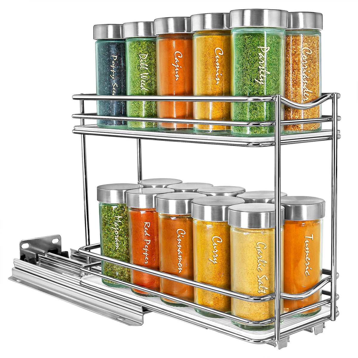LYNK PROFESSIONAL slide-out two-tier layout improves visibility