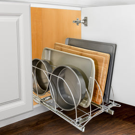 LYNK PROFESSIONAL ten-by-21-inch deep inside cabinet - fits narrow spaces.