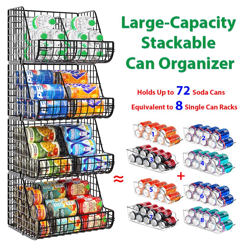 Lyuwanxian can organizer assembly details highlighting quick setup with two screws per basket.