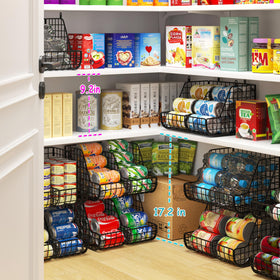 Lyuwanxian foldable design saves space when not in use on kitchen shelves.