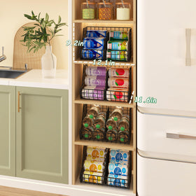 Lyuwanxian sturdy wire construction ensures durable, long-lasting can storage.