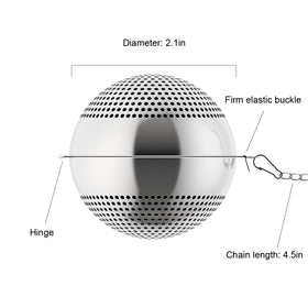 Lyxa SR stainless steel tea infuser for rust resistance and durability