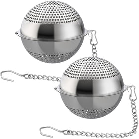 Lyxa SR tea ball 2-1 inch diameter for quick loose-leaf brewing