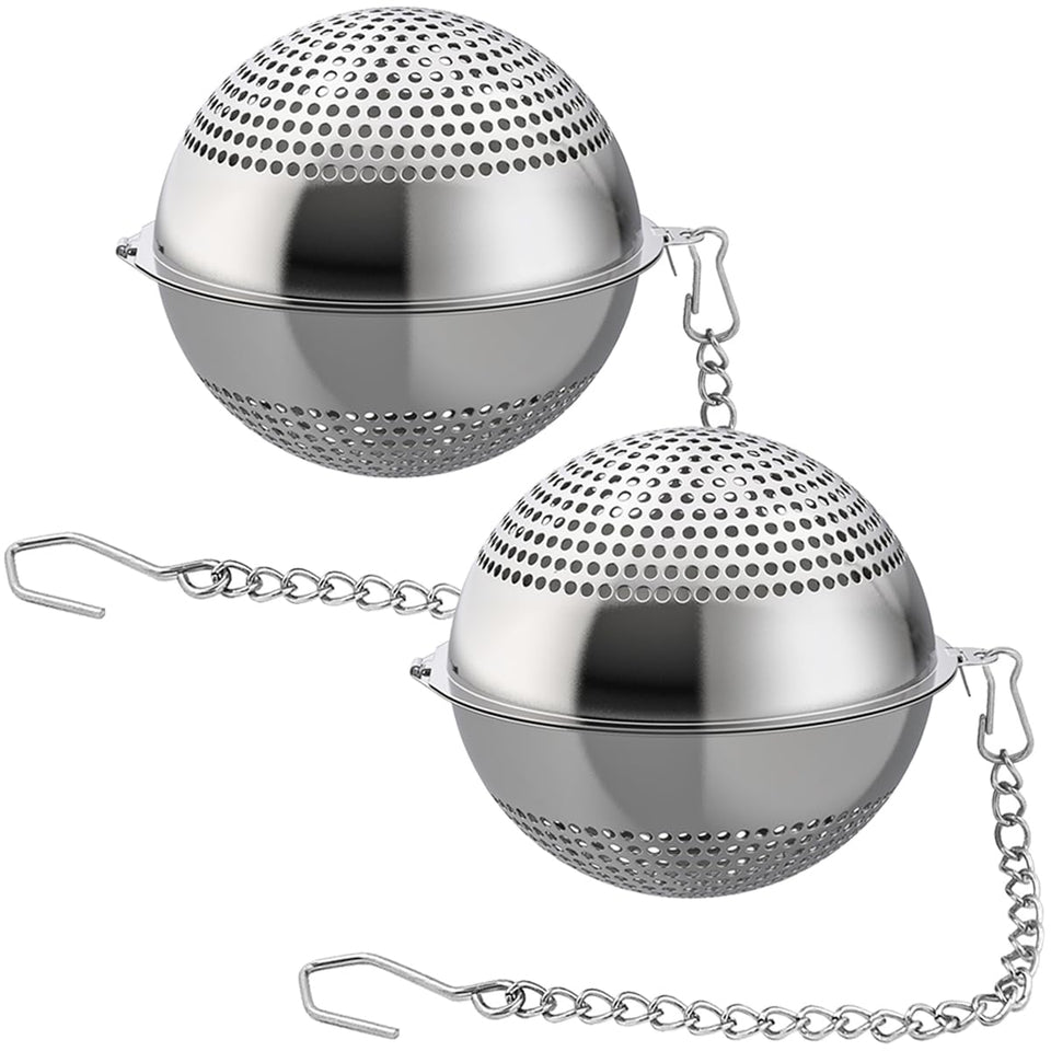Lyxa SR tea ball 2-1 inch diameter for quick loose-leaf brewing