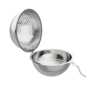Lyxa SR tea ball with extended chain for easy removal