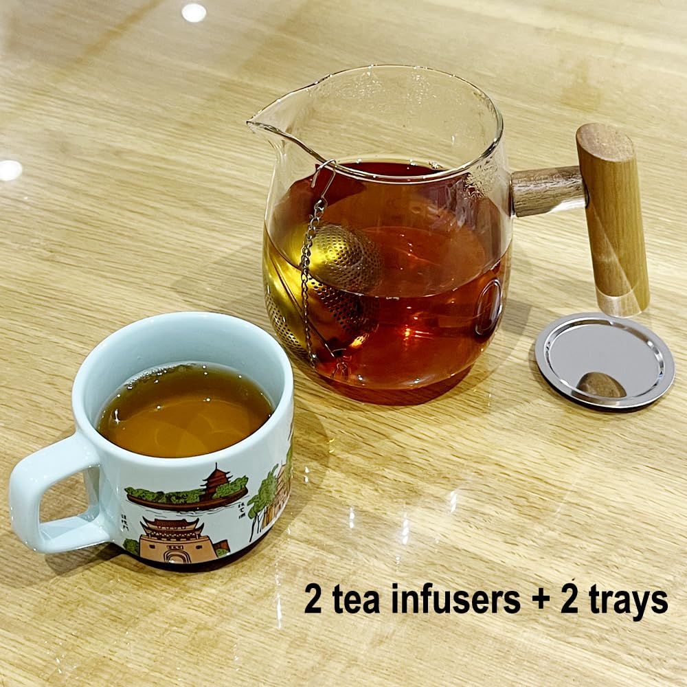 Lyxa SR tea ball works with coffee and spices