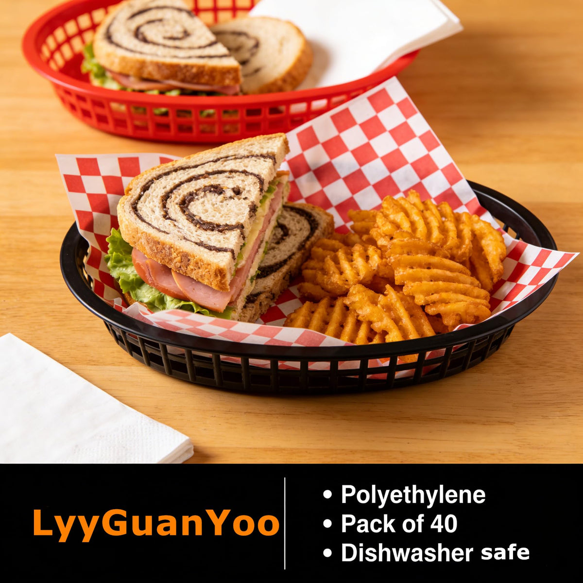 LyyGuanYoo reusable basket microwave safe for quick meals