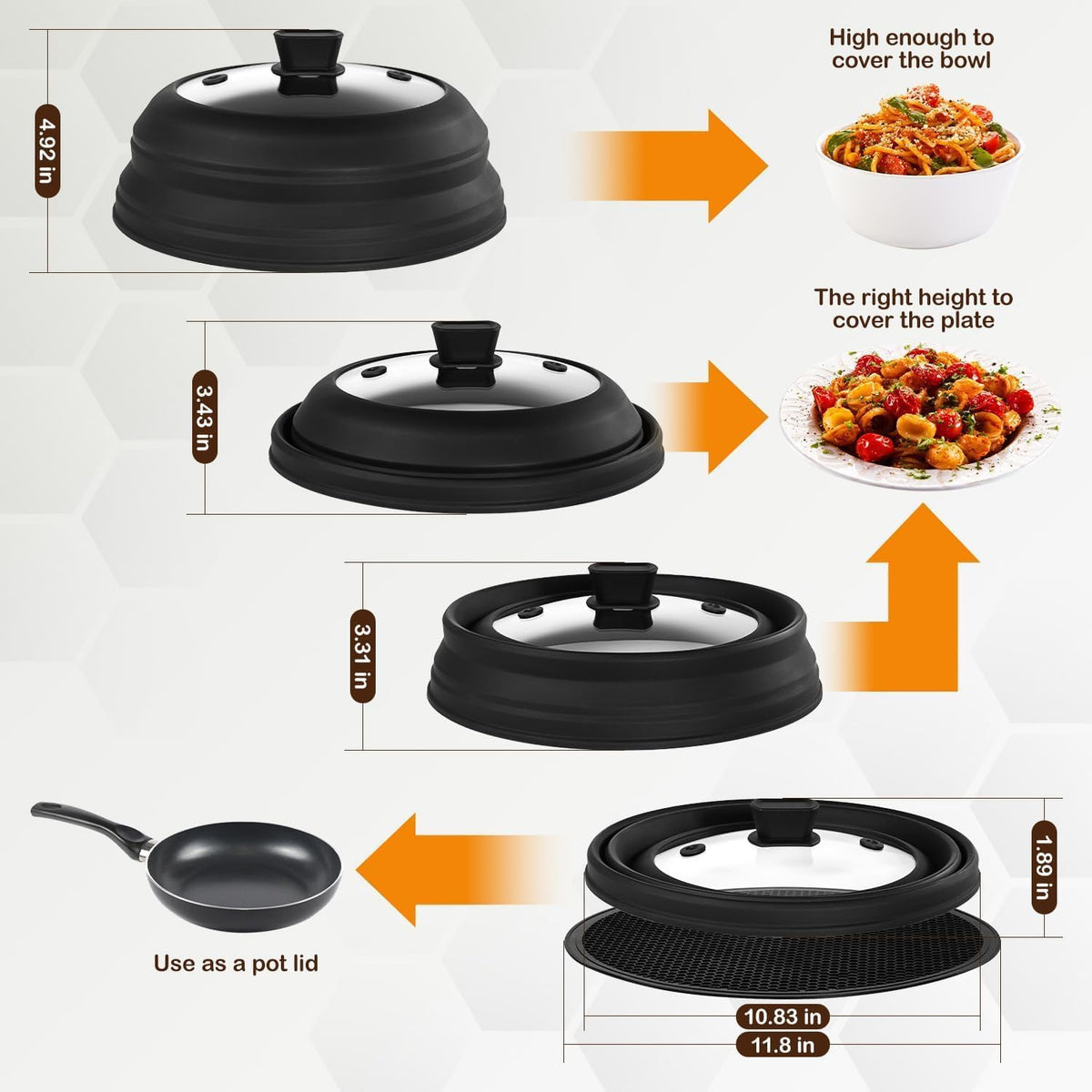 Lzerking dishwasher-safe cover cleans quickly after use.