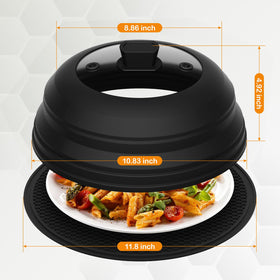 Lzerking heat-resistant tempered glass endures high temperatures during microwaving.