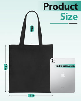 Lzerking tote machine washable and shrink-resistant for long-lasting reuse.