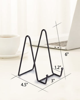 Lzerking vinyl record display stand keeps albums visible and accessible.