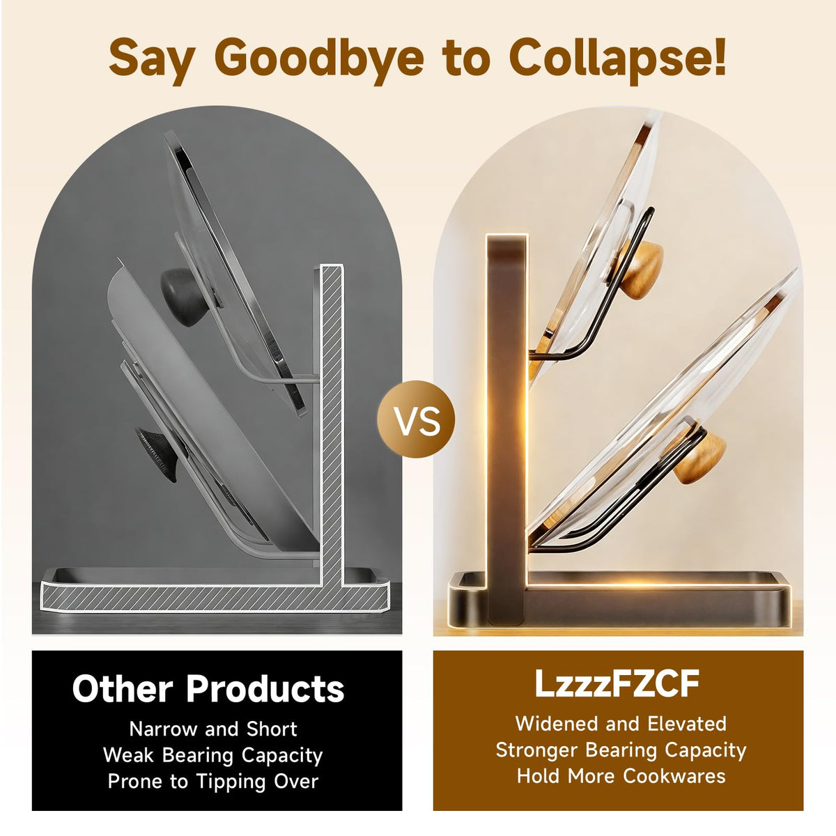 LzzzFZCF compact countertop design fits modern kitchens.