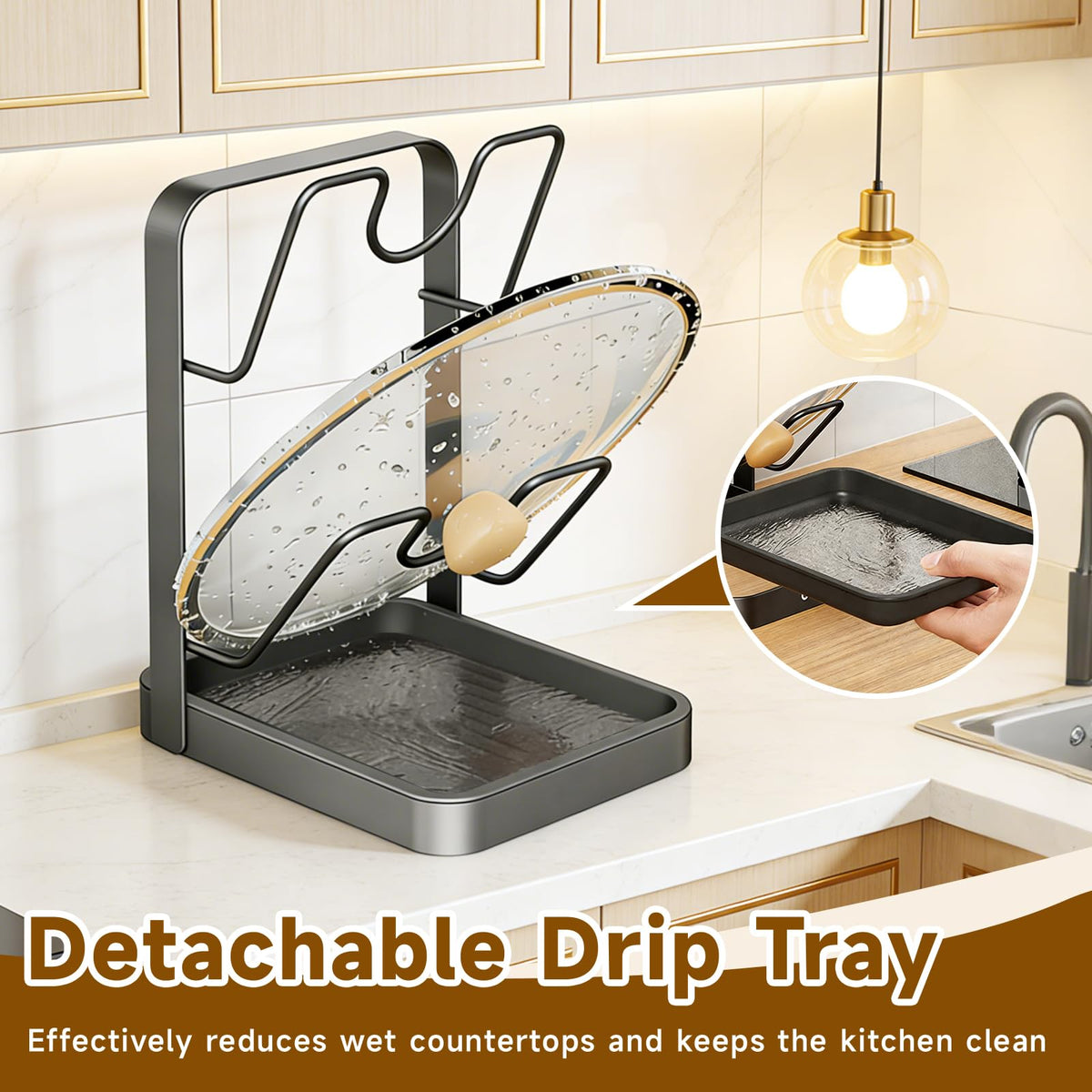 LzzzFZCF easy-clean removable tray for quick rinsing and maintenance.