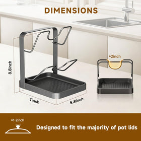 LzzzFZCF stable base with non-slip feet protects countertops.
