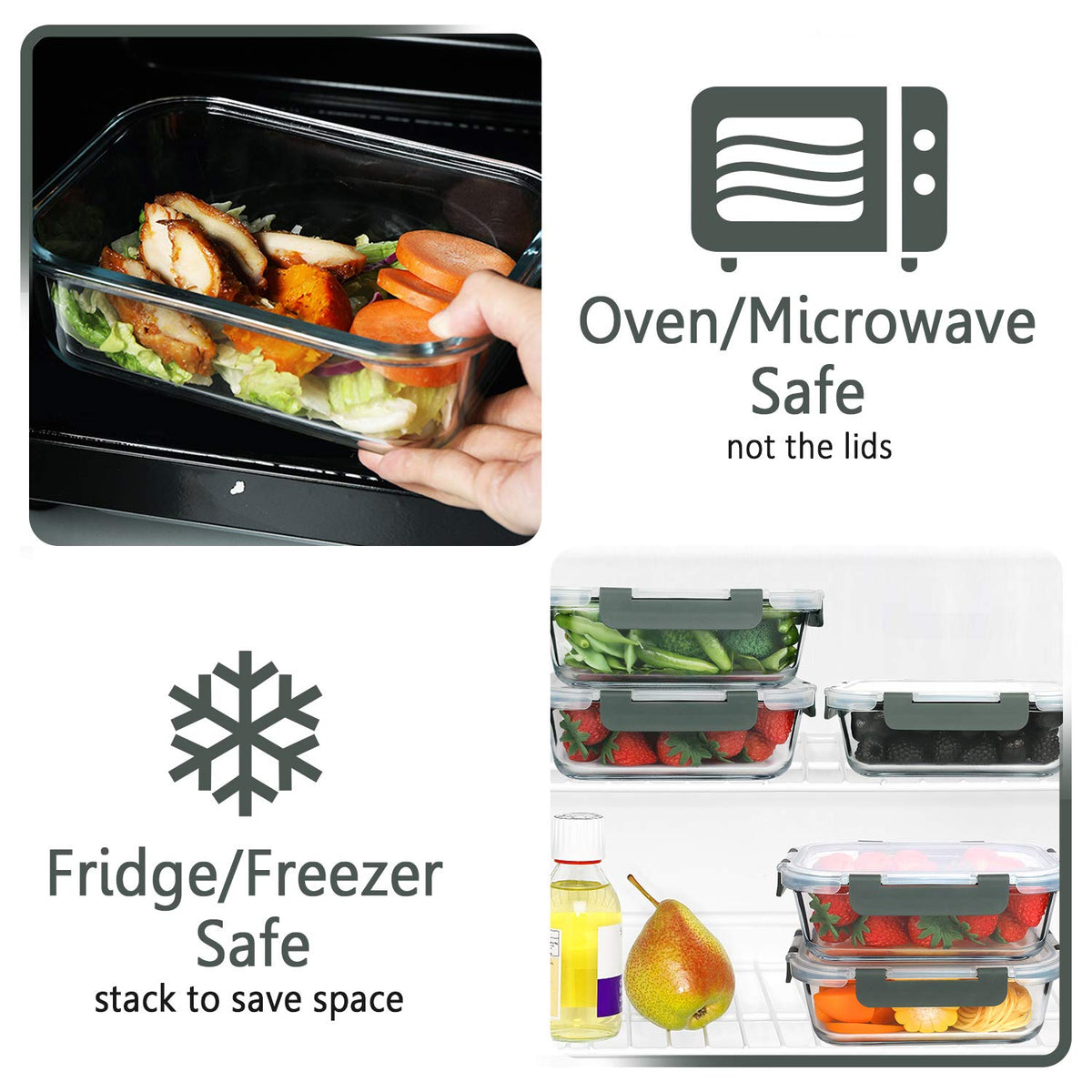 M MCIRCO 5-pack helps organize meals and snacks for the week.
