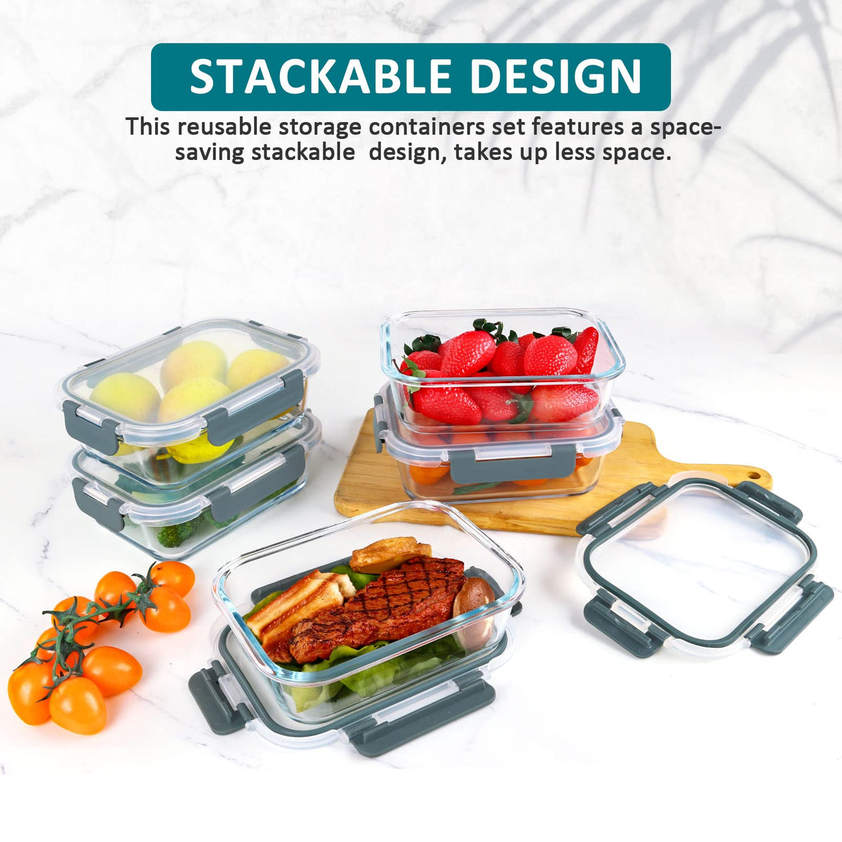 M MCIRCO dishwasher-safe design makes cleanup simple after meals.