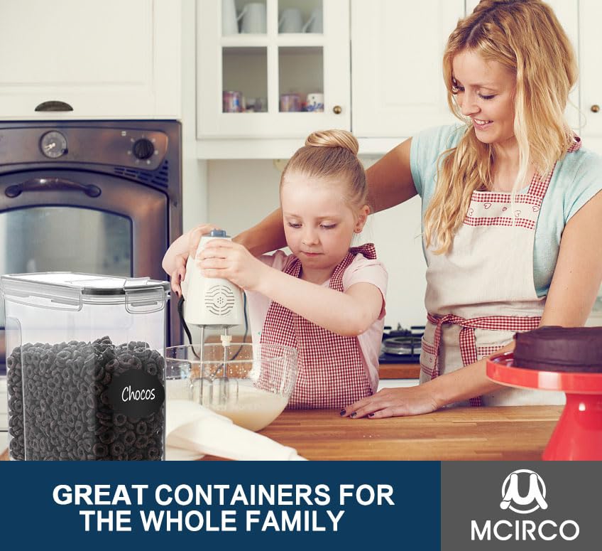 MCIRCO easy pour opening; convenient flow without removing lid