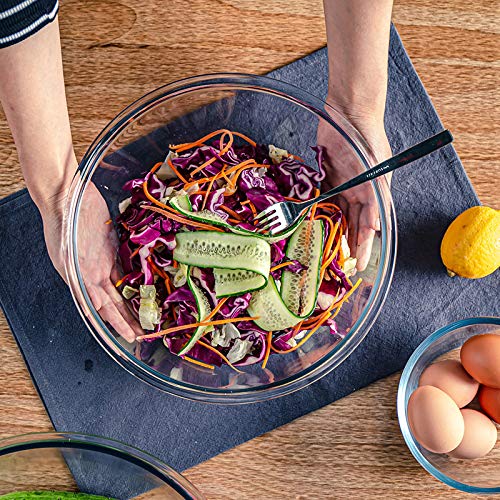 M MCIRCO glass bowls are perfect for meal prep and convenient storage