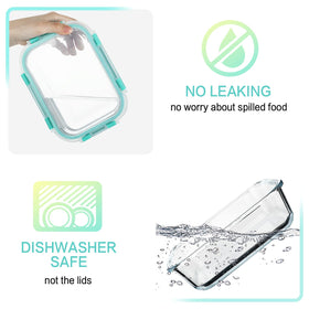 M MCIRCO microwave- and oven-safe container for reheating meals safely