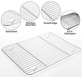 M MCIRCO silicone baking mats ready for non-stick baking