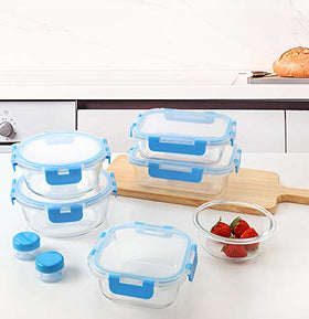 M MCIRCO varied sizes for versatile meal prep and storage.