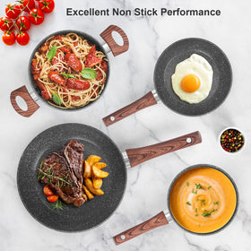 M MELENTA kitchen utensils set included with cookware