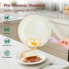 M MELENTA 3 qt covered casserole for versatile one-pot meals.