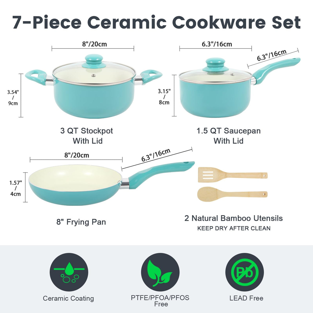 M MELENTA 1.5qt sauce pan with lid ideal for sauces and reheating.